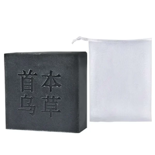 Baxne Fo-Ti Volumizing Shampoo Bar for Thinning Hair 100g - 이미지 4